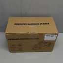 Cordless Electric Hand Planer: 3-1/4-Inch Handheld Planer Compatible with Dewalt 20V Battery (No Battery) - 15000 RPM Power Wood Planer for Woodworking, Carpentry, and Home DIY