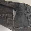 SHEWIN Women Wide Leg Jeans High Waisted Stretch Denim Pants Inseam 25-26 inch (Gray)