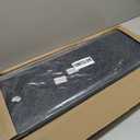 Ottomanson Outdoor Rubber Stair Treads  Circles Heavy-Duty Non-Slip Stair Mats  Best Grip on Concrete, Brick & Textured Step  Fastening Recommended for Wooden & RV Steps, Pack of 5