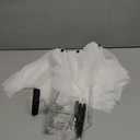 Set of 3 Halloween Pathway Markers Lights, 14.2 Inch High Plastic Ghost Lawn Garden Stakes Clear Lights for Trick or Treat Party Outdoor Waterproof Halloween Decor (Color Changing)