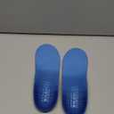 Plantar Fasciitis Feet Insoles Arch Supports Orthotics Inserts Relieve Flat Feet, High Arch (Mens 5-5 1/2 | Womens 7-7 1/2) (New Blue)