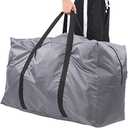 Life Large Capacity Inflatable Boat Canoeing Storage Bag Carrying Bag Pouch Foldable Storage Bag Organizer in Gray