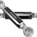 NICECNC Front Anti Sway Bar Compatible with Polaris RZR 1000S4 2019-2020, GENERAL 1000 2016-2021, RZR 64 XP4 1000 MD 2021,See Fitments Black