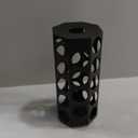 Compact Sturdy Metal K Cup Holder, Stylish and Modern Designed Coffee Pod Carousel, K Cup Storage Organizer, 36+1 Pods Capacity, No Assembly Required, Black