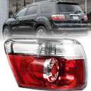 Tail Light Compatible with GMC Acadia 2007-2012 LED Rear Brake Lamp Left Driver Side Taillight Replaces GM2800216