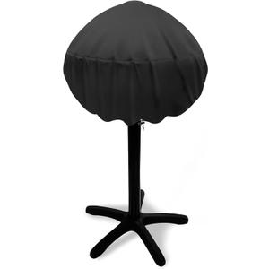 SHINESTAR Waterproof Small Round Grill Cover - Fits George Foreman, Techwood, Cuisinart, Homewell Electric Grills, Weber Jumbo Joe Charcoal Grill and More - 19.2" Diameter x 17.6" Height