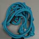 Harrison Howard Super Sturdy Horse Rope Training Halter with 4 Knot 1/4" Stiff Halter Cord