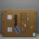 Babelio Baby Gate for Doorways and Stairs, 26"-40" Auto Close Dog Gate, PressGuard C5, Easy Install Pressure Mounted Gate, fits for Narrow and Wide Doorways, Safety Gate Door for Child and Pets (White)