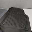 Naibeve Floor Mats for 2022-2026 Jeep Wagoneer 8 Seats 2nd Row Bench Seat | All Weather Custom Fit Floor Mats, Cargo Mat Interior Protector accessories