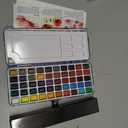 ARTISTRO 100 Color Watercolor Paint Set - Portable Paint Art Kit with Palette and Brush Pens - Travel Water Color Set for Adults, Professionals, Kids - Art and Painting Supplies - Gift Idea