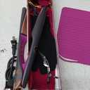 LANDOT Hair Straightener and Curler 2 in 1 - Twist Straightening Curling Iron Combo - Flat Iron Curling Iron in One for Curl Wave Straighten Hair