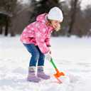 shoeslocker Girls Boys Waterproof Winter Snow Boots with Faux Fur Lining