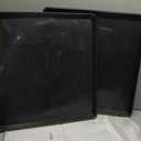 22'' x 21'' Mini Fridge Drip Pan, Large Drip Tray, Portable AC Drip Pan, Under Washer Pan, Dishwasher Pan, Oil Drain Pans for Changing Oil(2 PCS)