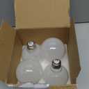 LEOOLS LED Light Bulb G25/G80 Dimmable Flick-Free Matt White 6W Soft White 3000k CRI95 600LM, 60W Equivalent Vintage LED Edison Globe Light Bulb,E26 Standard Base, 4 Pack