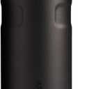 Stanley IceFlow Flip Straw 2.0 Water Bottle 16 OZ | Built-In Straw with Larger Opening | Lightweight & Leak-Resistant | Insulated Stainless Steel | BPA-Free | Black 2.0