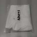 Golf Skirts for Women Crossover High Waisted Athletic Skirt Skorts Stretchy Golf Skirt with Shorts and 4 Pockets (White, L)