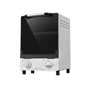 High Temperature Sterilizer, Large Capacity Dry Heat Stainless Steel Sterilizer with Temp and Timer Control, Max timing 60min, Max temperature 250 (482), With Stainless Trays, 110V power