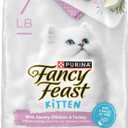 Purina Fancy Feast Kitten With Savory Chicken and Turkey Kitten Dry Food - 7 lb. Bag (7 Pound (Pack of 1))
