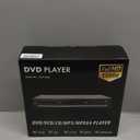 DVD Players for TV with HDMI,Plays All Regions and Formats,CD Player for Home,Support 1080P Video/CD/DVD/VCD/JPEG/USB, Remote, HDMI and RCA Cables Included