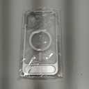 Temdan Designed for iPhone 17 Pro Case, [Built-in Invisible Kickstand][Compatible with MagSafe][Military Grade Shockproof] Slim Translucent Matte Phone Case 6.3 inch (Clear Matte)