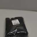 Truform Compression Socks, 20-30 mmHg, Men's Dress Socks, Thigh High Over Knee Length, Black, X-Large