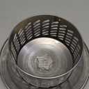 Cone Top Chimney Cap, RoundChimney Cover Cap Outside Roof Fireplace Screen Cover Exterior Stove Pipe Topper (Silver, 6in-1)