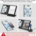 CoBak Stand Case for 7" Kindle Paperwhite 12th Gen 2024 and Kindle Colorsoft with Hand Strap - Compatible with iPhone MagSafe, for Samsung/Belkin/Anker Wireless Charging Pads, Durable, Auto Sleep Wake