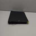 GraduatePro Sheet Music Choir Folder Black, 3 Rings Binder 12.5" x 10" Piano Music Binder with Elastic Band,10 Pockets for Sheets 8.5 * 11/A4