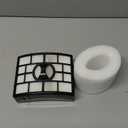 Hepa Foam & Felt Filter for Shark Rotator Powered Lift-Away NV650 True Pet NV650W NV652 NV750W Lift-Away Deluxe NV751 NV651 Part #: XFF650 & XHF650 1 Sets (1)