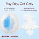 Momcozy Ultra-Thin Disposable Nursing Pads, Ultra-Absorbent and Breathable Portable Breast Pads, Make The Breasts Light and Unburdened, with Reinforced Adhesive, Individually Packaged (200 Count)