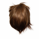 Human Hair Short White Wig Short White Wig Synthetic Wigs White Wig Casual Hair, F-Brown