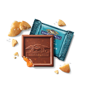Milk Chocolate Sea Salt Caramel Cookie Cookie Squares Case Pack ( 396 ct )