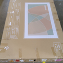 TCL 75 Inch Class NXTVISION Series Picture Frame Canvas Art TV | 75A300W, 2024 Model | QLED 4K HDR Smart Google TV | 120HZ Dolby Atmos Audio | Voice Remote Alexa Google Apple Streaming Television