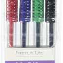 5 x Multicraft Imports GP060B Bright's Scrapbook Gel Pens (4 Pack), Multicolor