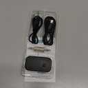 COMSOON Bluetooth Receiver for Car, Noise Cancelling 3.5mm AUX Bluetooth Car Adapter, Wireless Audio Receiver for Home Stereo/Wired Headphones, Hands-Free Call, 16H Battery Life - Black+Silver