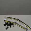 DOG TAIL Neoprene Dual-Steel Frame Wiper Blades 24"+19" with Multiple Adapters, Automotive Replacement Vehicle Front Windshield Wiper Blades Set for My Car Truck Vehicle AdaptBeam