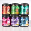 Dog UTI Treatment - Bladder Control Cranberry Chews - Cranberry Supplement for Immune Function, Urinary Tract, Bladder & Kidney Health - D-Mannose Soft Treats for Dog Incontinence - All Breeds & Ages (130 Count (Pack of 1))