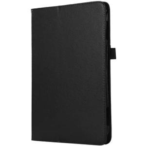 PU Leather Stand Double-Sided Clip Cover Suitable for Xiaomi Redmi Pad 2 11inch 2025 Two-fold Back Support Drop-Proof Case(Black)