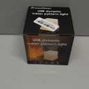 Ocean Wave Projector Light, 16-Color Luminorthe Cube Lamp & App Remote, 3D Holographic Water Ripple Romantic Ambient Lighting for Child's Room, Meditation Relaxation, Night Light