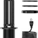 Utility De-Icer Submergible Cast Aluminum Water Tank Heater Compatible with All 1-1/2" Threads Rubbermaid Stock Tanks (1000W)