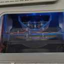 Portable Air Conditioner Fan, 4-in-1 Mini Air Cooler with 450ML Water Tank, 3 Speeds Portable Fan 7 Colors LED Ambient Light, Mini Evaporative Cooler Desktop Humidifier Fan for Bedroom Office Travel