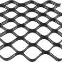 3" Depth Ground Grid,Geo Grid, Gravel Grid, Geogrid for Retaining Wall,1885 Lbs per Sq Ft Load, for Patios Pavements Landscaped Car Parks Gardens Slopes