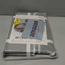 Lewondr Extra Large Toy Chest Storage Bin with Lids, 40"*16"*16" Collapsible Sturdy Toy Chest Storage Box for Boys, Girls, 3 Removable Dividers for Living Room, Playroom, Nursery, Bedroom, Grey