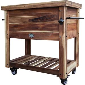 Backyard Discovery 100 Qt. Patio Cooler - Acacia