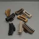 Ms. Pen- Large Hair Clips for Women, 4.3 Inch, 8 Pack, Boho Essence, Hair Claw Clips for Women