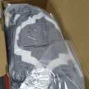 Homemate Heated Blanket Electric Throw - 50x60 Heating Blanket with 10 Fast Heat Levels 8 Hours Auto Off Soft Cozy Flannel Over-Heated Protection ETL Certification Keep Warming in Home (Grey Geometry)