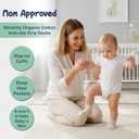 Mother's Choice Organic Cotton Baby Socks 6-12 Months - 12 pairs Soft and Cozy Baby Sock, Gentle Newborn Socks, Ideal Baby Gift, Infant Footwear for Everyday Comfort and Little Ones Feet (Tan Beige)