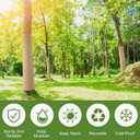 2 x Adnee 100Ft x 4In Lengthen Tree Protector Paper Wrap,Weather Resistant Tree Wrap Rolls to Keep Moisture,Trees Trunk Bandage Cover for Protecting from Frost Sun Bugs