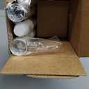 KAMANINA Curtain Rod 32 to 58 Inch(2.6-4.8Ft), Heavy Duty White Curtain Rods for Windows, 7/8 Inch Single Drapery Rod Adjustable, Decorative Netted Texture End