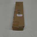 Curtain Rods for Windows 48 to 84 Inch(4-7 Feet),Black 1'' Diameter Drapery Rods with End Cap Style Design,Modern Adjustable Heavy Duty Curtain Rod,Size:36''-88''